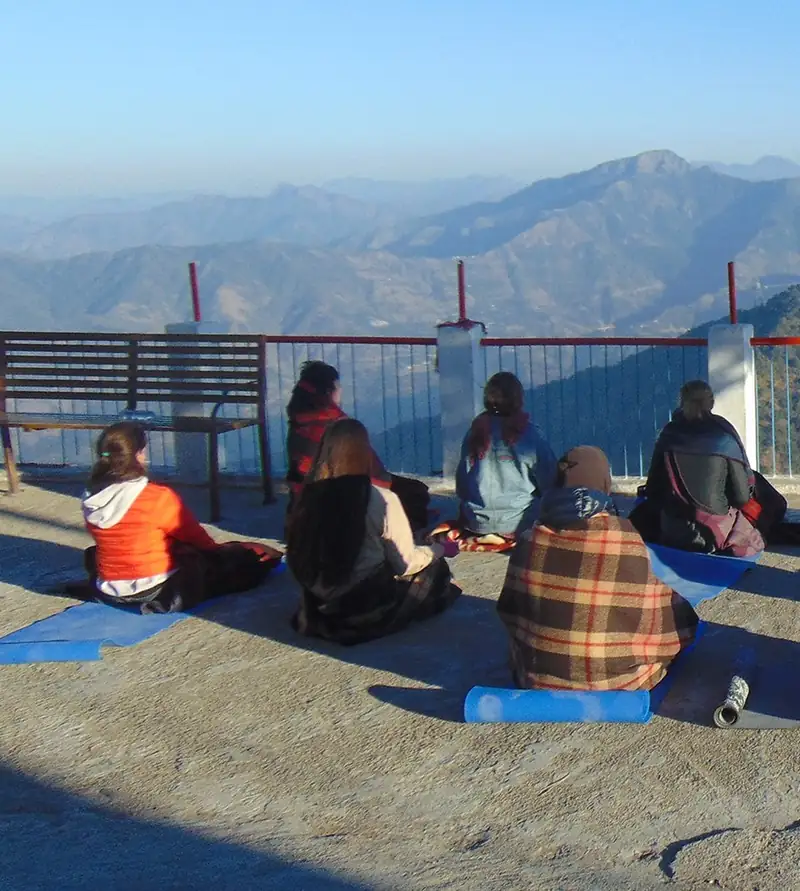 Sri Yoga Ashram community visit