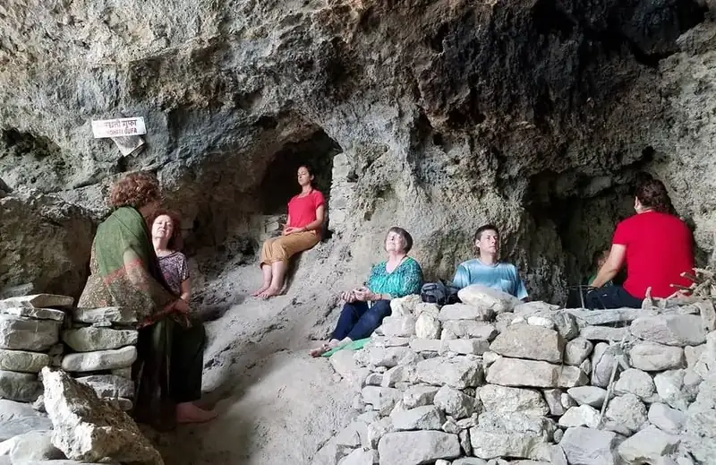 Sortie du dimanche à la grotte de Vasishtha, près de Rishikesh